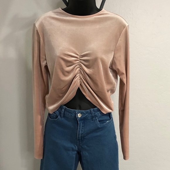 Velvet Blush crop top - Picture 2 of 6